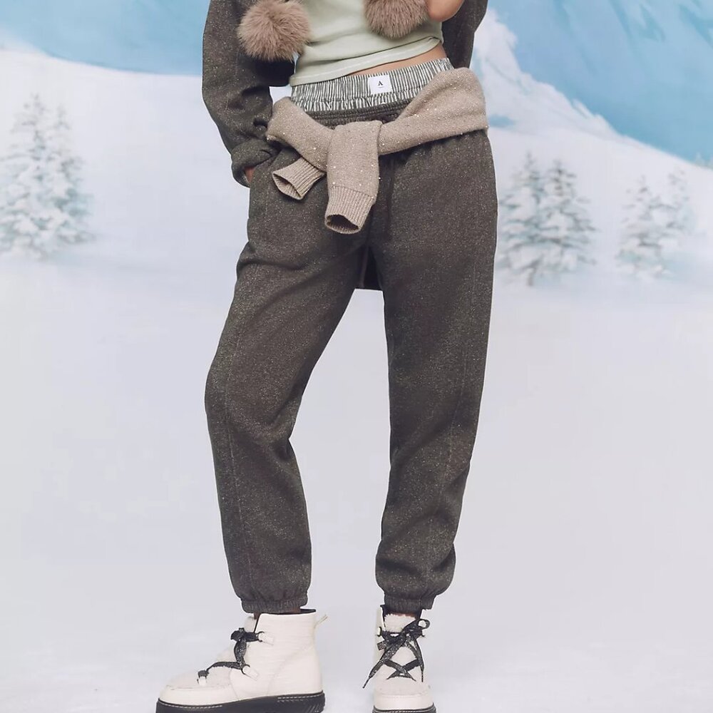 Daily Practice by Anthropologie Sparkle Joggers